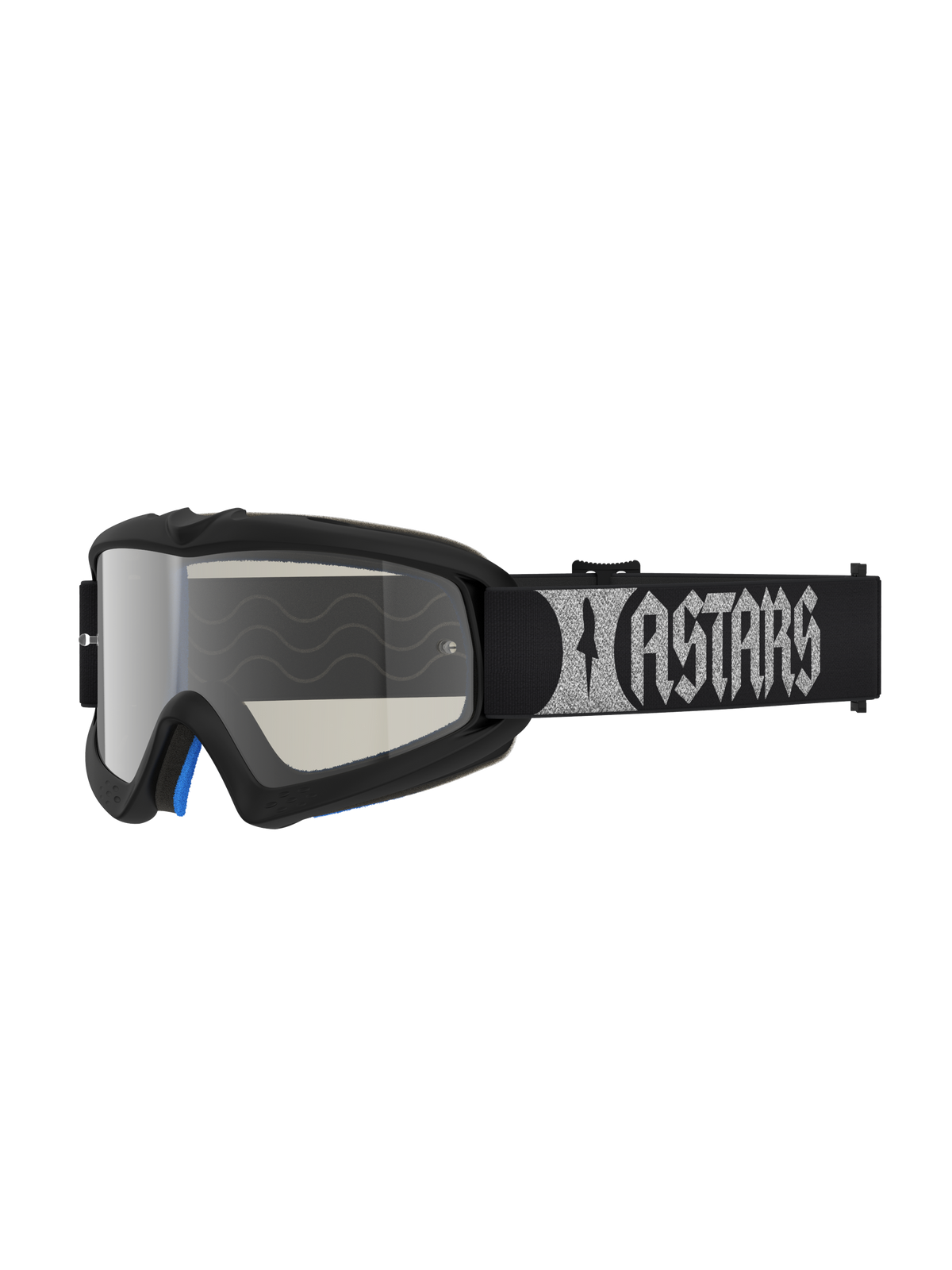 Alpinestars Vision Youth Atrox Goggles - Black Silver / Mirror Silver Lens