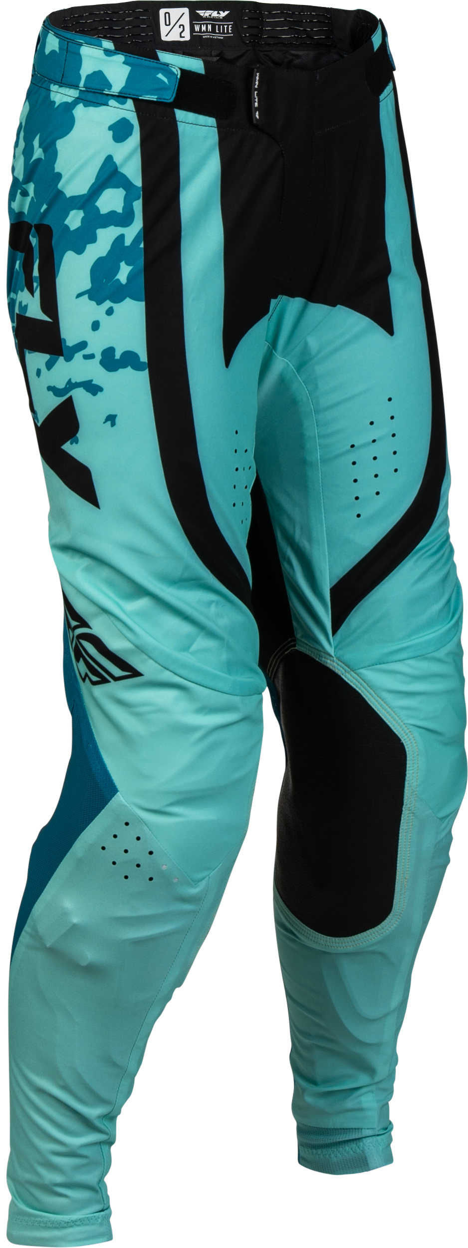 WOMEN'S LITE FLAKE PANTS AQUA/TEAL/BLACK SZ 05/06