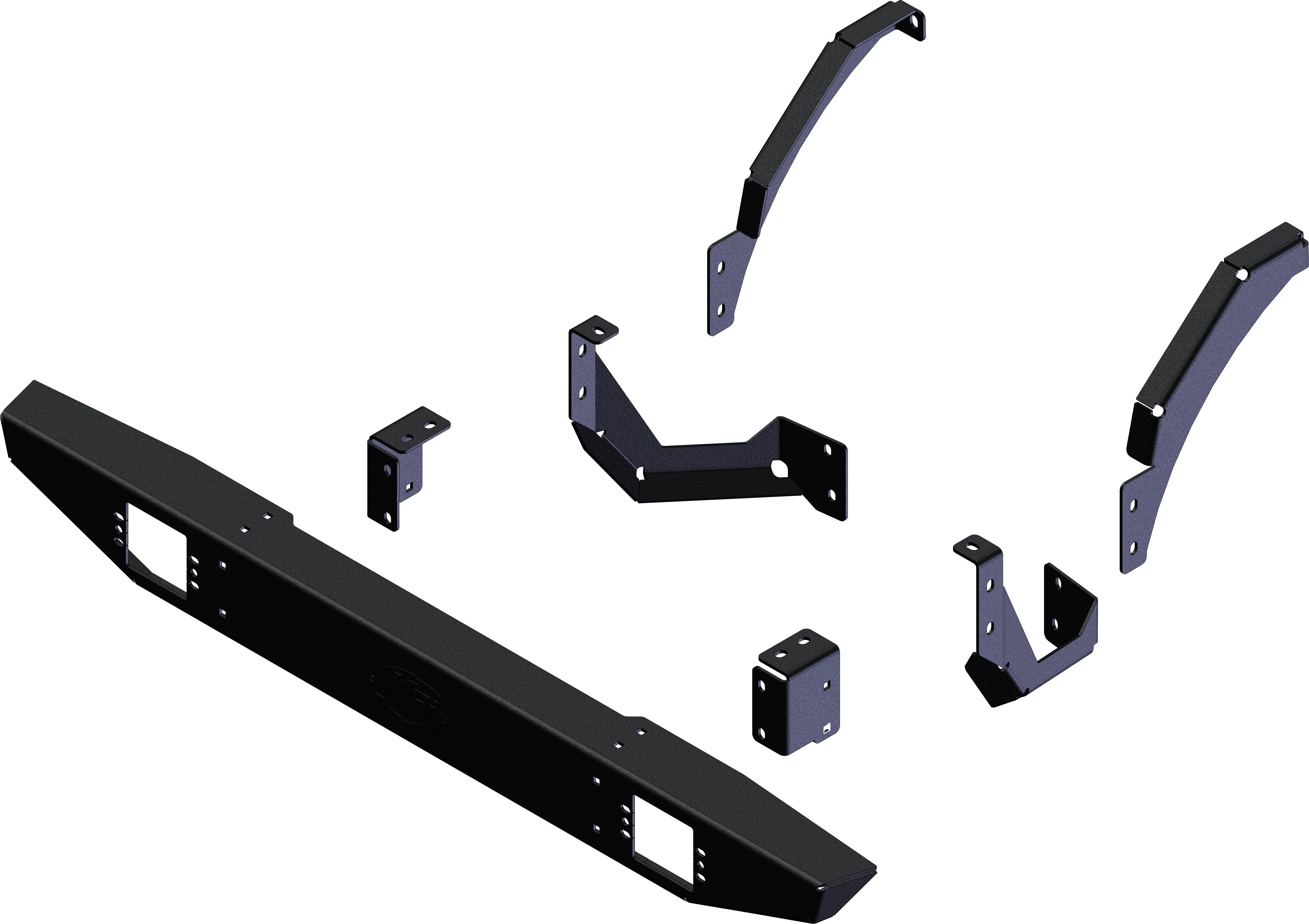 BUMPER REAR FORMED