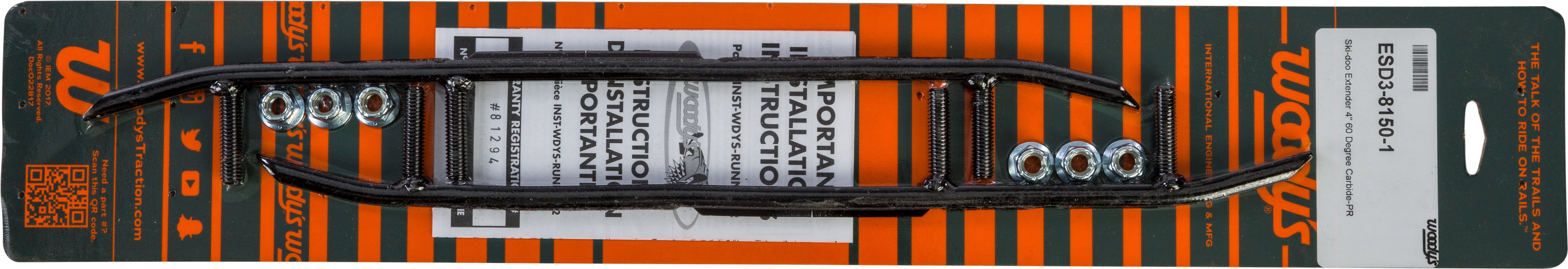 4" CARBIDE SKI-DOO