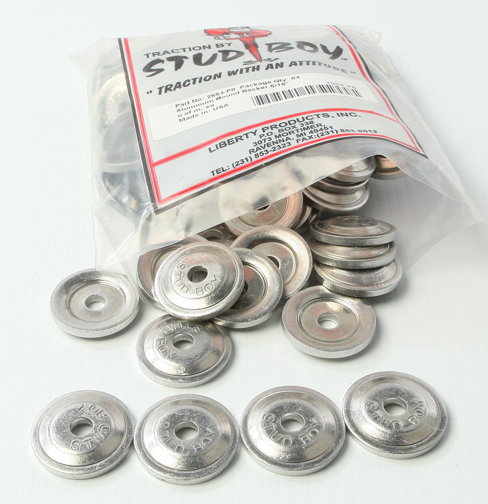 POWER PLATE ROUND BACKERS 84/PK