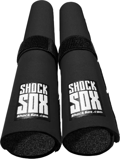 SHOCK SOX 13" BLACK UPSIDE DOWN OR CONV. FORKS