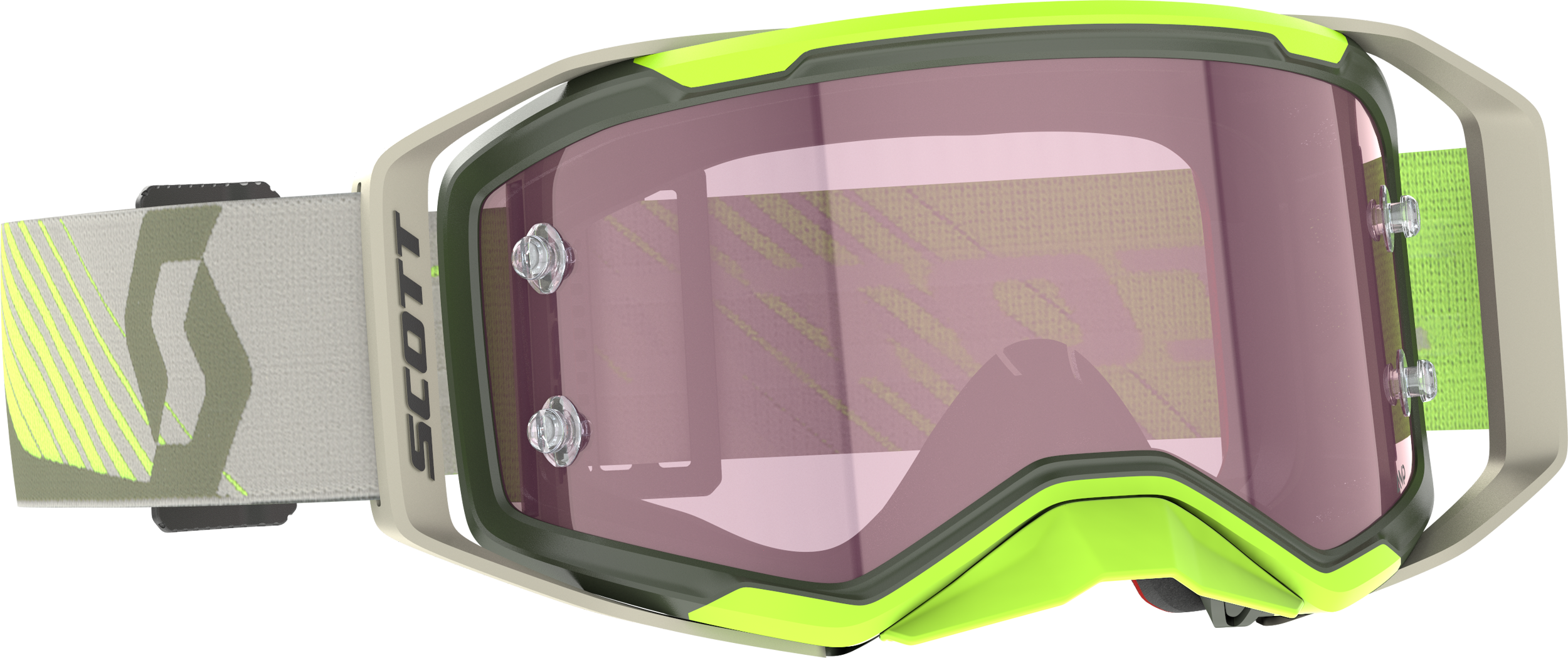 PROSPECT 2.0 AMP GOGGLE KAKI GRN/N YLW AMP ROSE WORKS