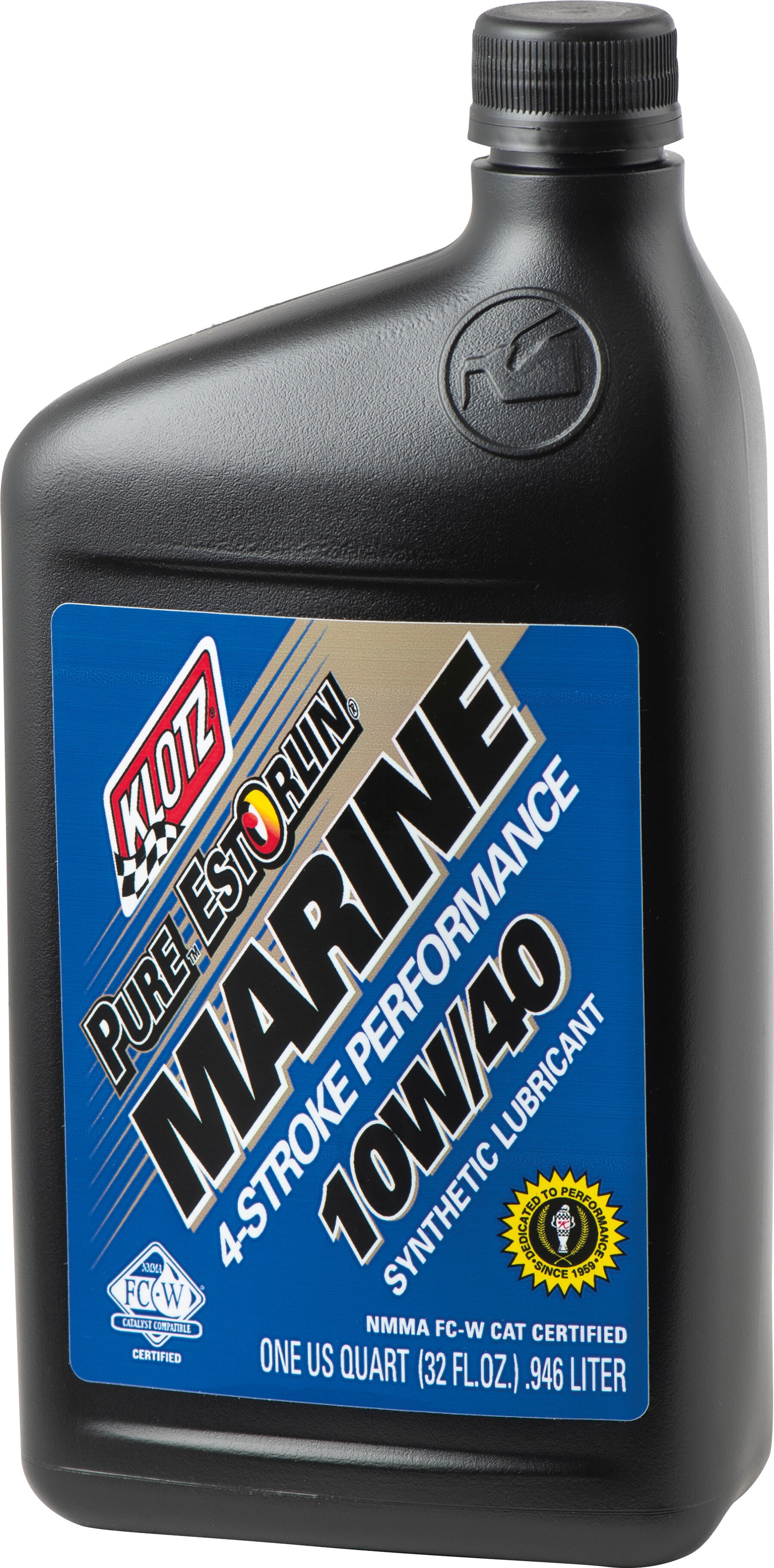 PURE ESTORLIN MARINE 10W40 4T 1 QT (10/CASE SOLD EA)