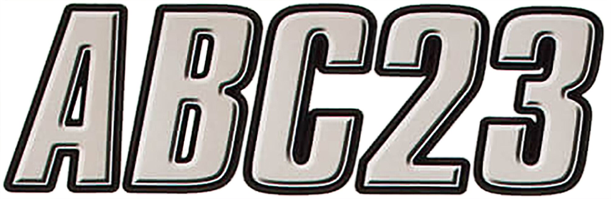 SERIES 800 REGISTRATION KIT SILVER/BLACK
