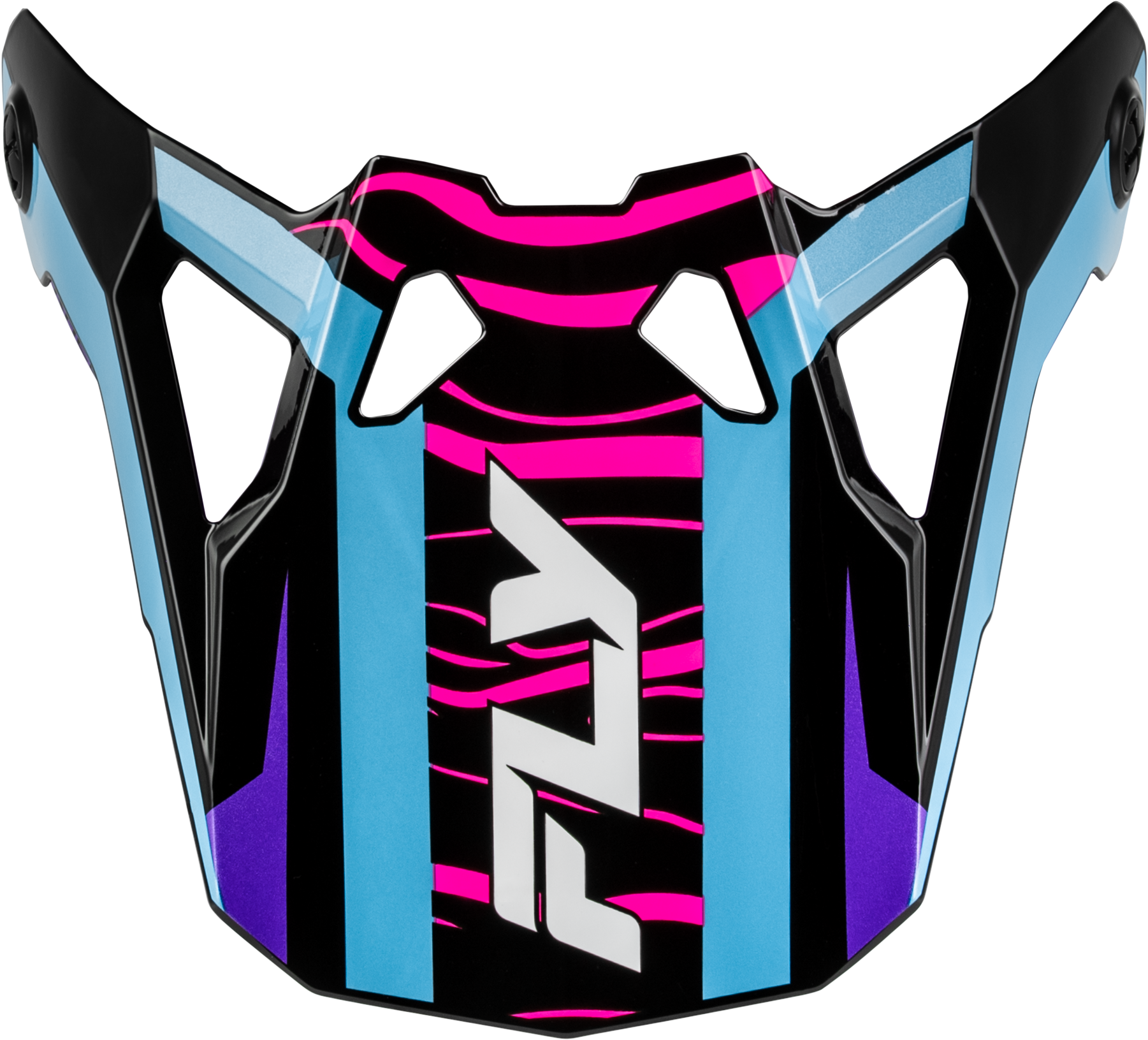 FORMULA CP CHARGE VISOR BLACK/PURPLE/PINK/BLUE YL-LG