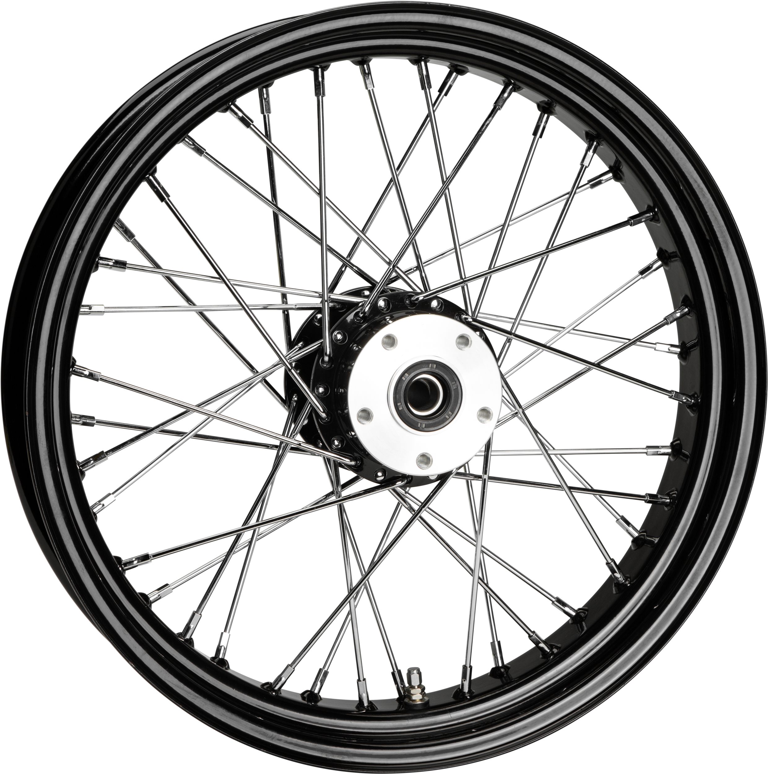 RR 40-SPK BLACK 18X3.5 BT/XL-HUB 1" AXL 00 LTR
