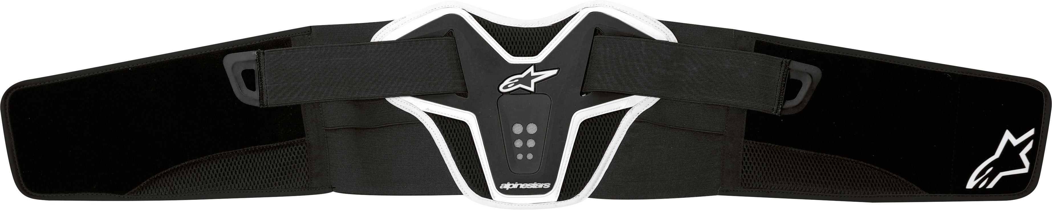 SATURN KIDNEY BELT BLACK/WHITE