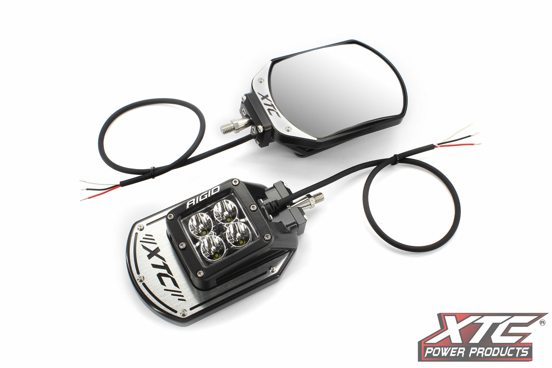 SIDE MIRRORS THREADED 3/8 IN. STUD