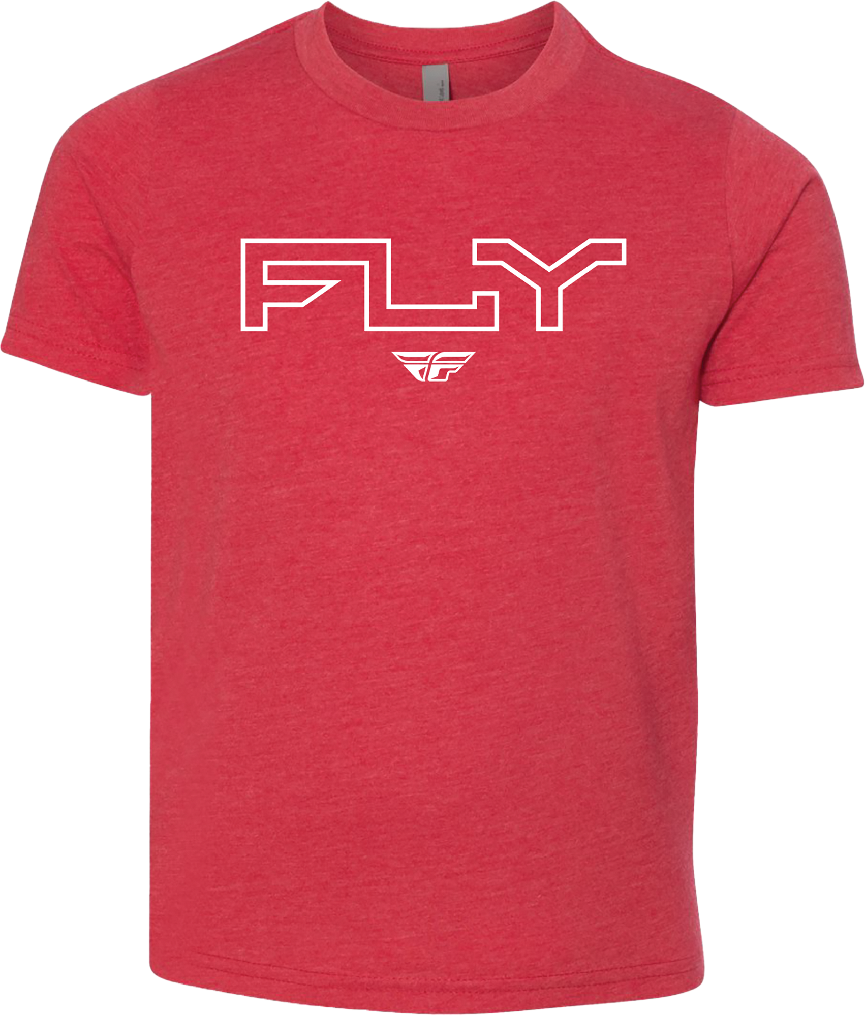 YOUTH FLY EDGE TEE RED YM