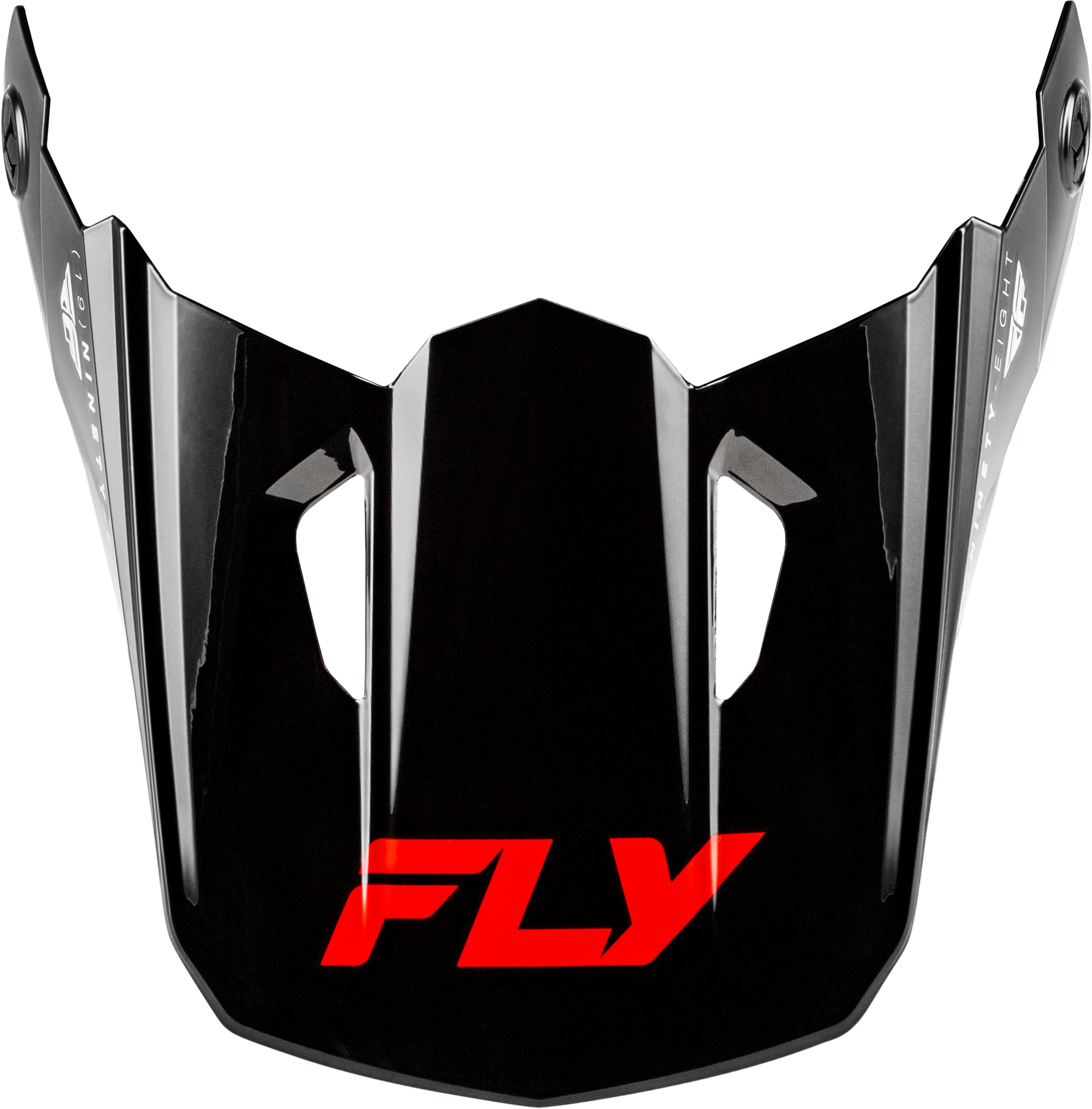 KINETIC VERDICT HELMET VISOR BLACK/RED/WHITE MD/LG