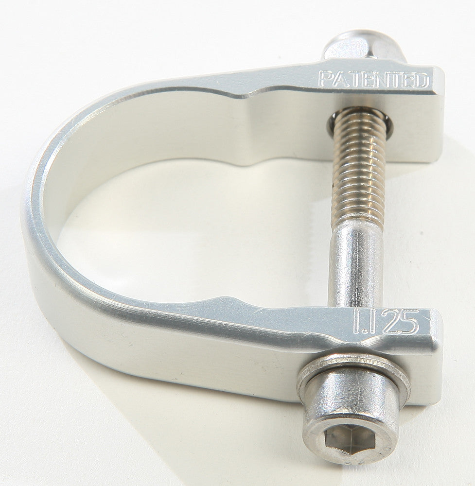 1.125" STRAP CLAMP SILVER
