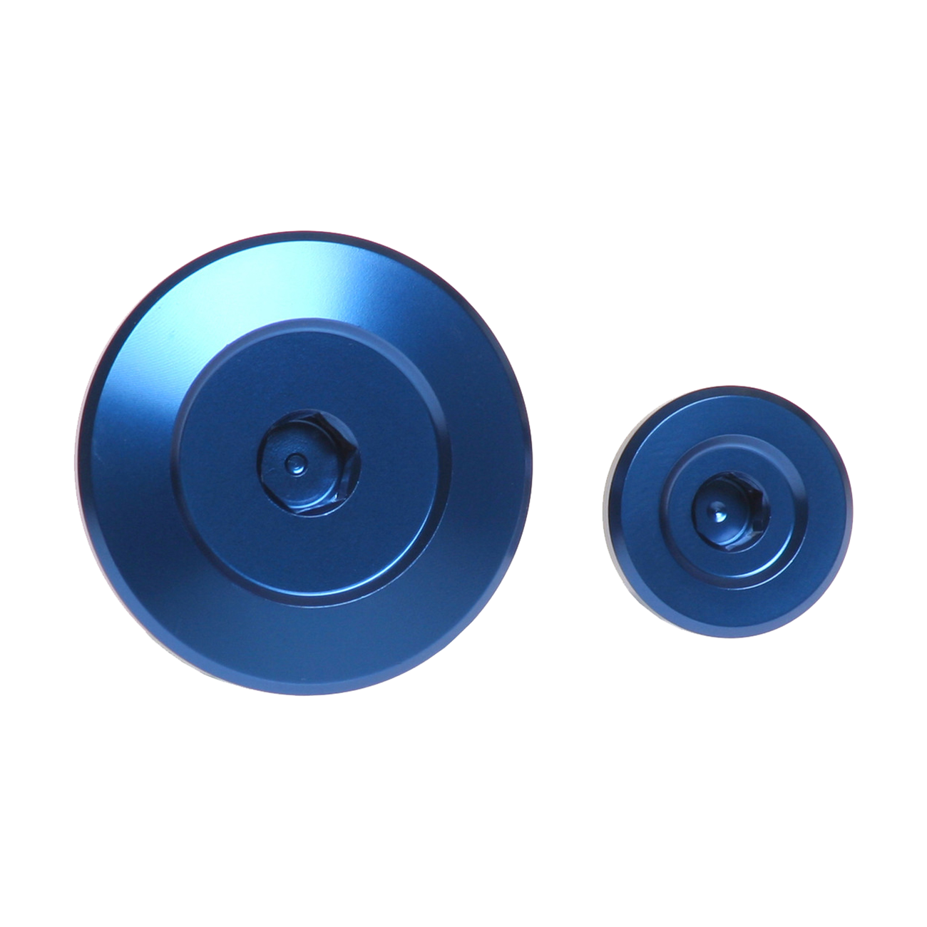 ENGINE TIMING PLUG SET BLUE KTM/HUSQ/GAS