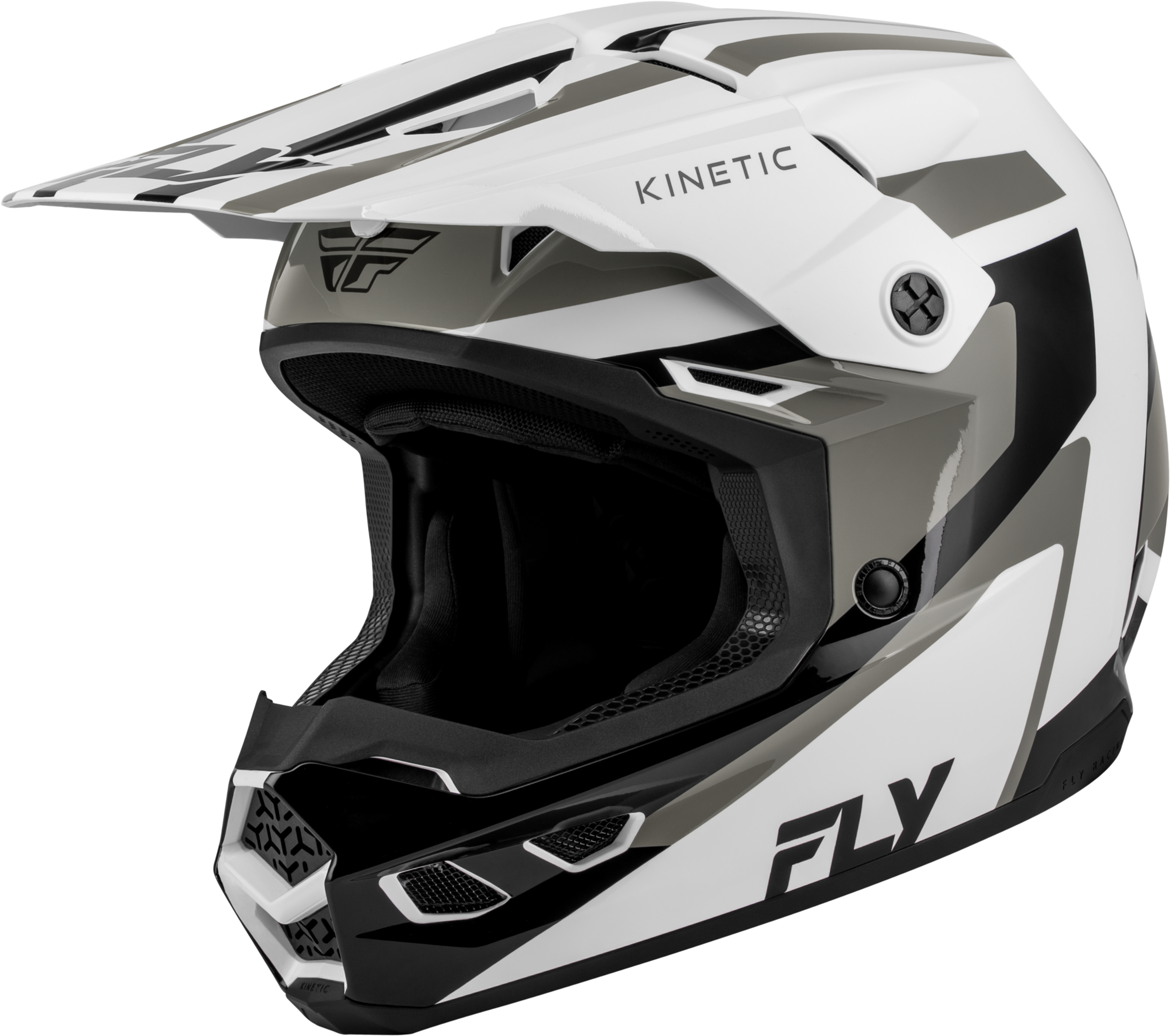 KINETIC SYNC HELMET WHITE/BLACK/GREY XL