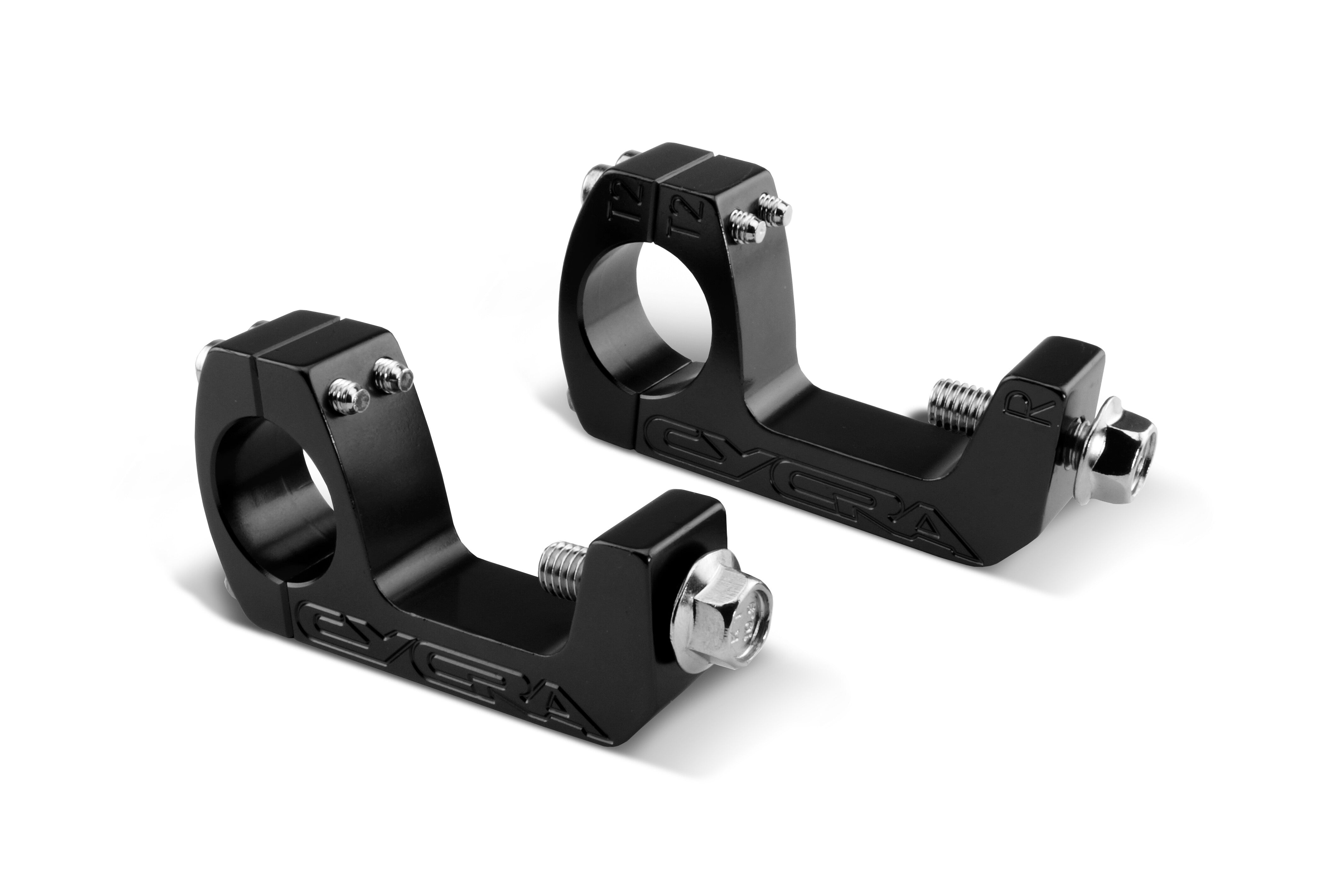 PRO TAPER/RENTHAL FATBAR/NEKEN U CLAMPS BLACK