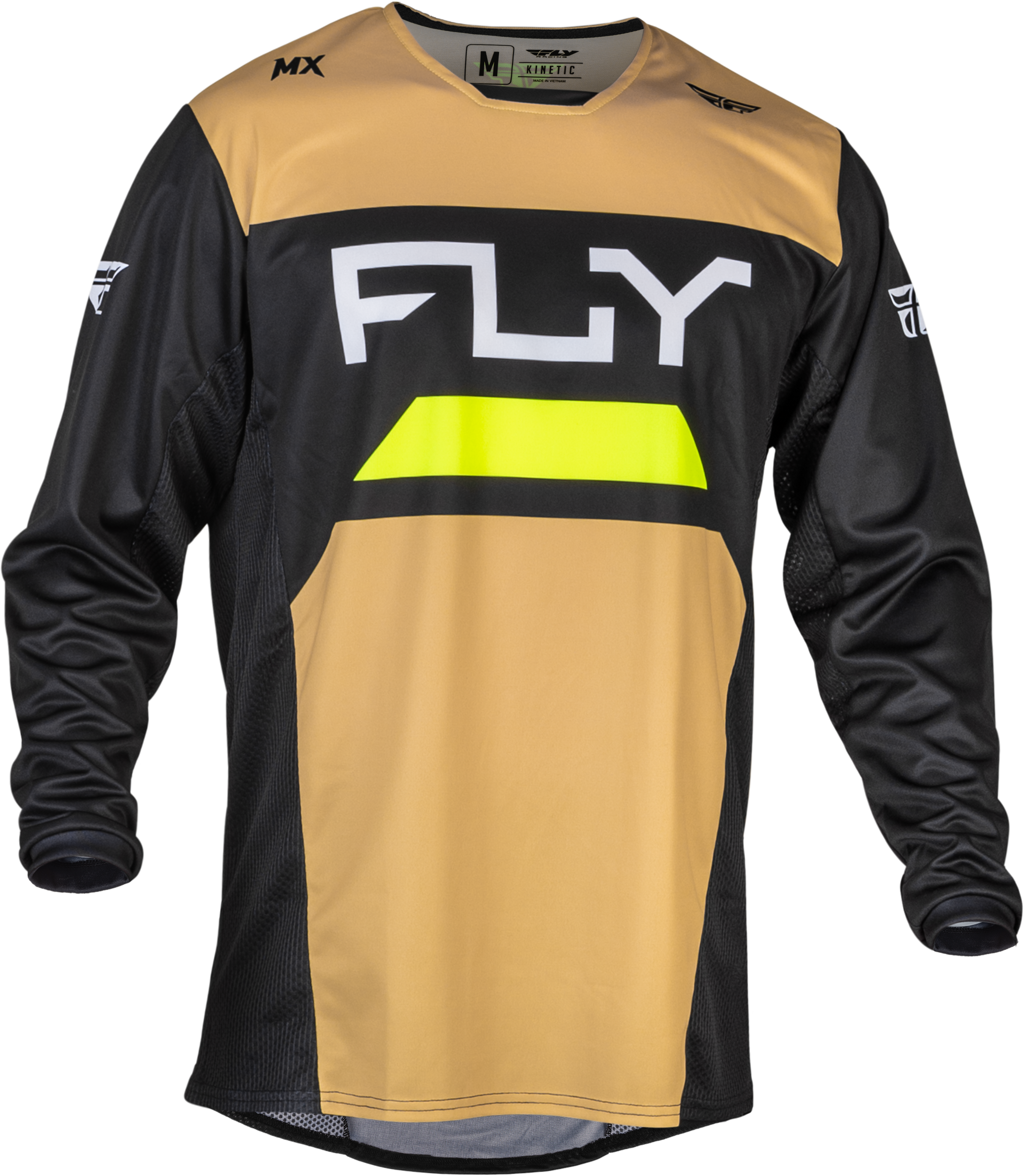 KINETIC RELOAD JERSEY KHAKI/BLACK/HI-VIS LG