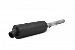 SINGLE SLIP-ON SYSTEM W/ 4.25" SPORT MUFFLER BLK