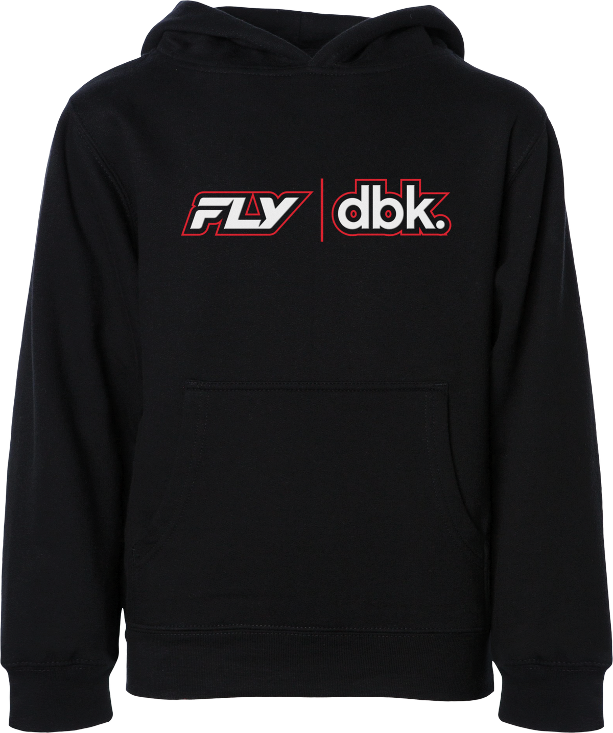 YOUTH FLY DBK WHEELIE HOODIE BLACK YM