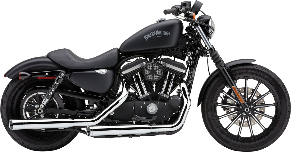 3" SLIP-ONS CHROME SPORTSTER 14-24