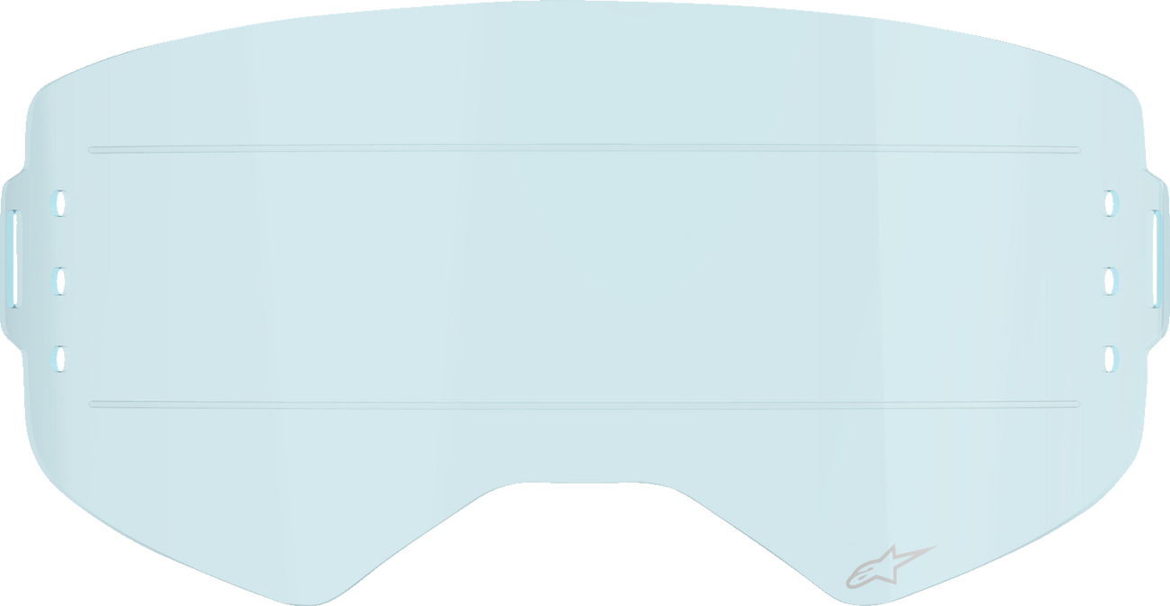 LENS GOGGLE ROLL-OFF SUPERTECH BLUE