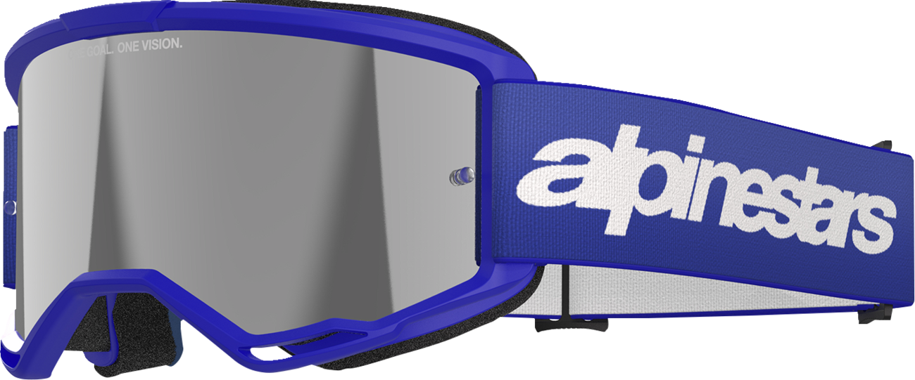 GOGGLE VISION 3 WORDMARK BL/MIR SIL