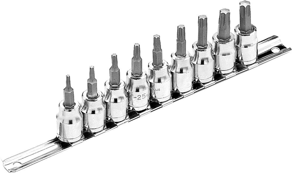 9 PC STAR BIT SOCKET SET