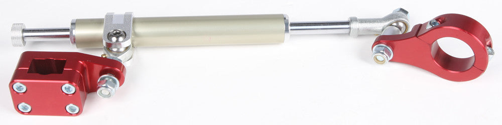 STEERING DAMPER 11 WAY ADJ RED BANSHEE