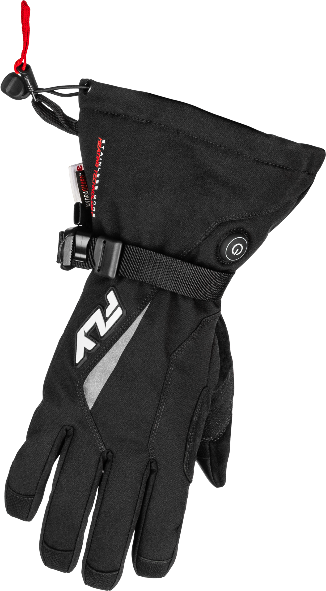 TITLE HEATED GAUNTLET GLOVES BLACK LG