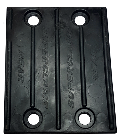 REAR CLAMP RUBBER PADS W/SCREWS