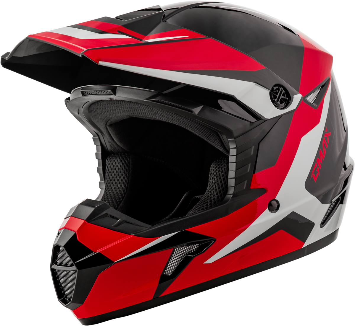MX-46 CYCLUS HEMET BLACK/RED SM