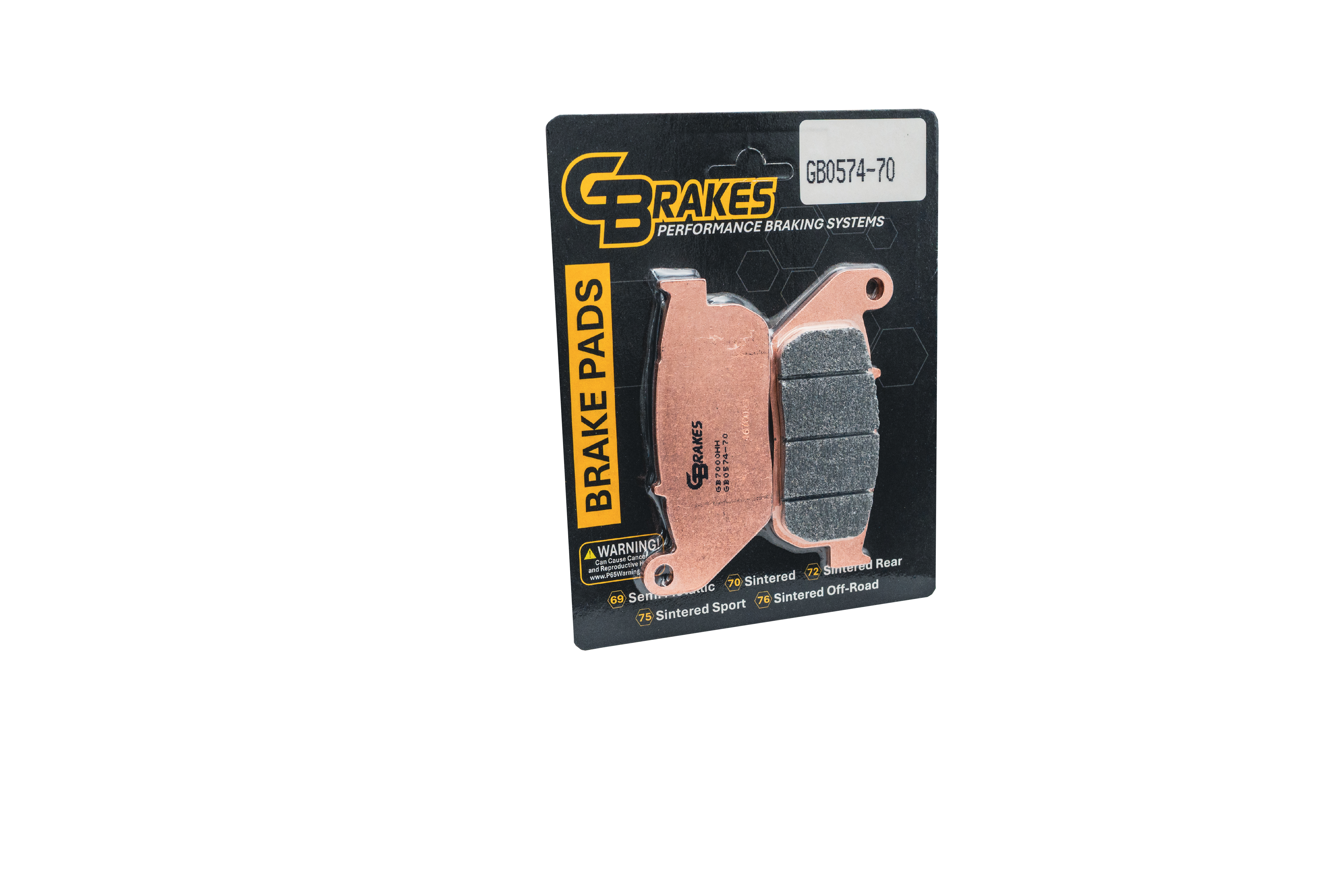 BRAKE PADS HH SINTERED FRONT