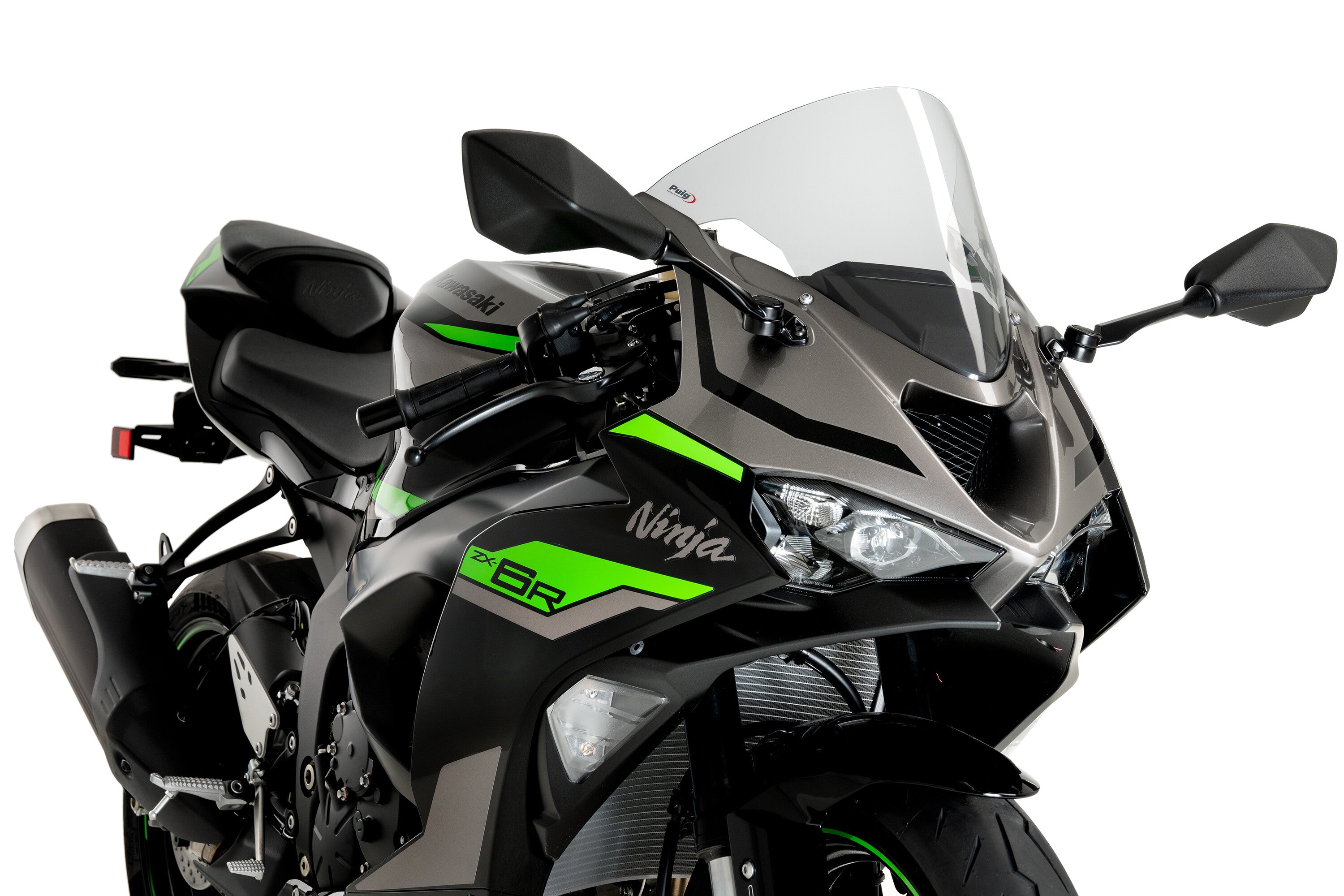 WINDSCREEN R-RACER CLEAR KAW