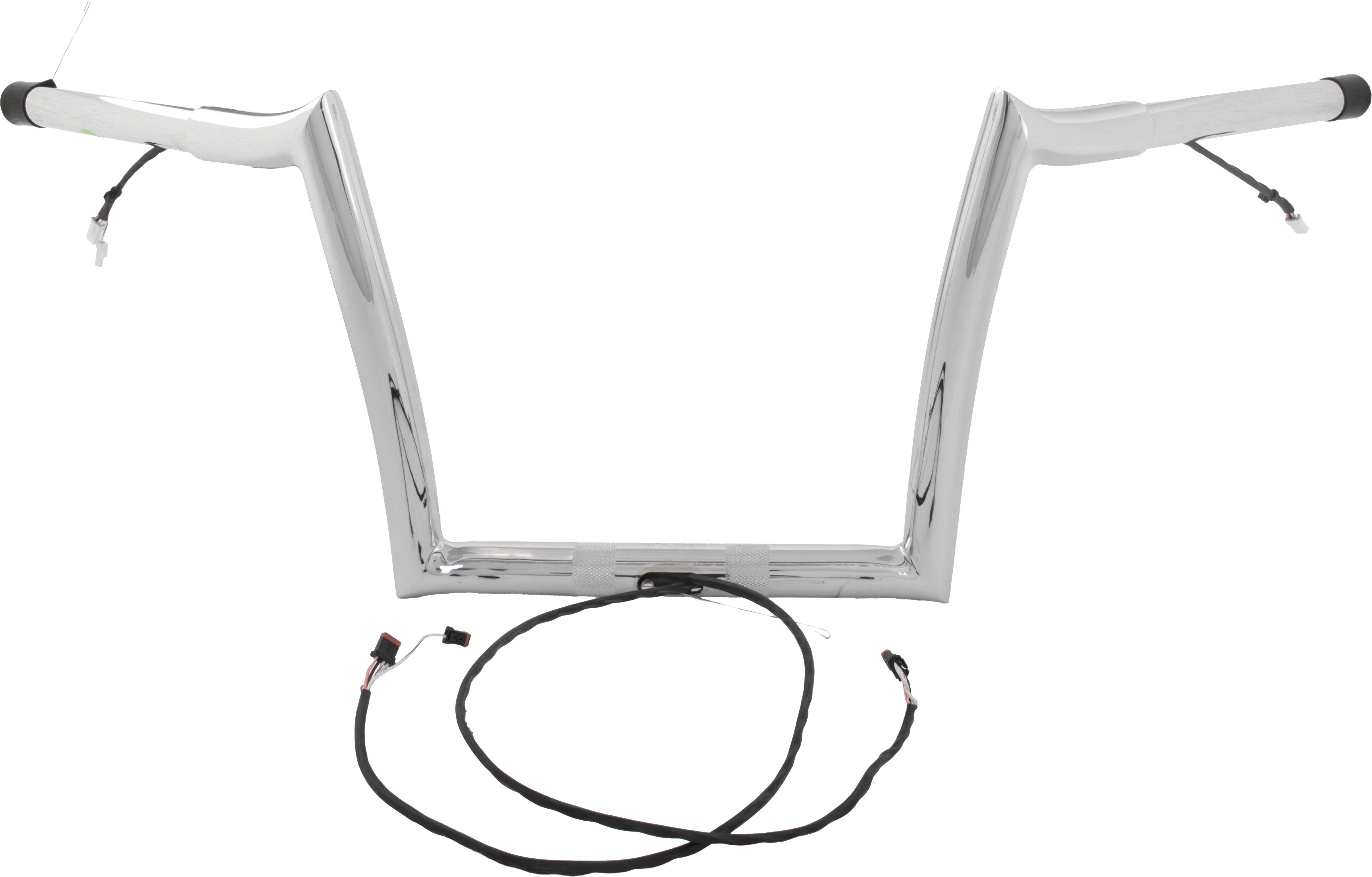 12" OEM MONKEY BAR PRE WIRED CHROME `15-23 FLTR
