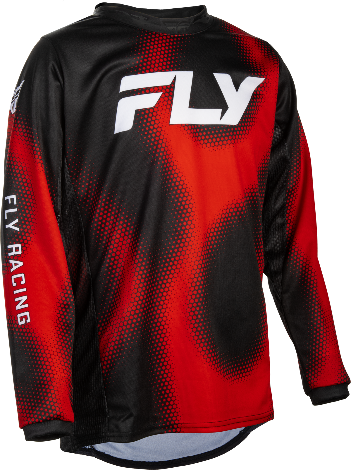 YOUTH KINETIC TORCH JERSEY BLACK/RED/WHITE YM