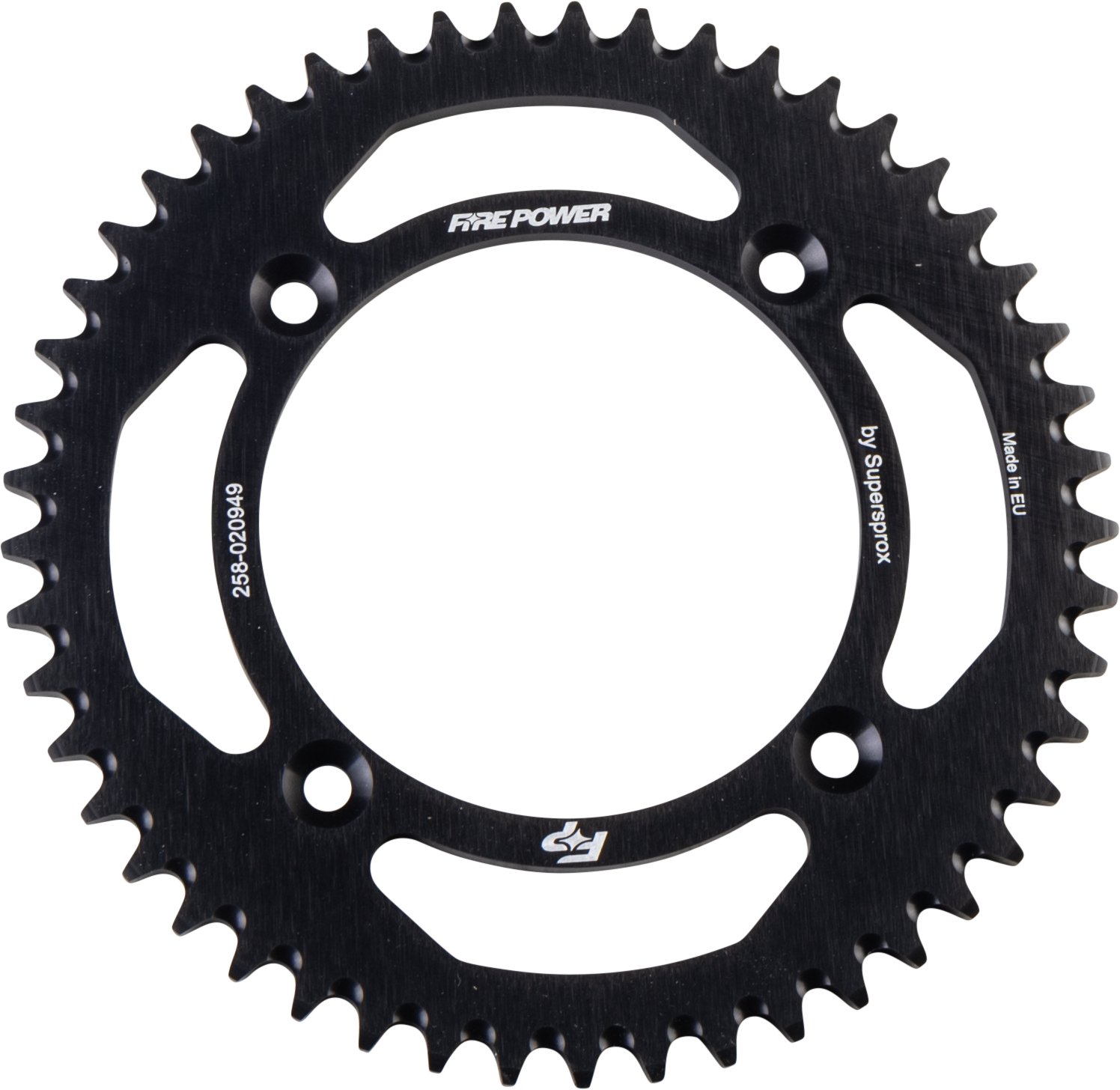 REAR SPROCKET ALUMINUM 49T BLK