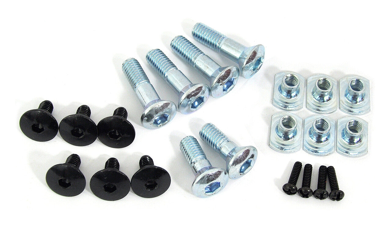 REPLACEMENT HARDWARE ULTRA BLACK/SILVER