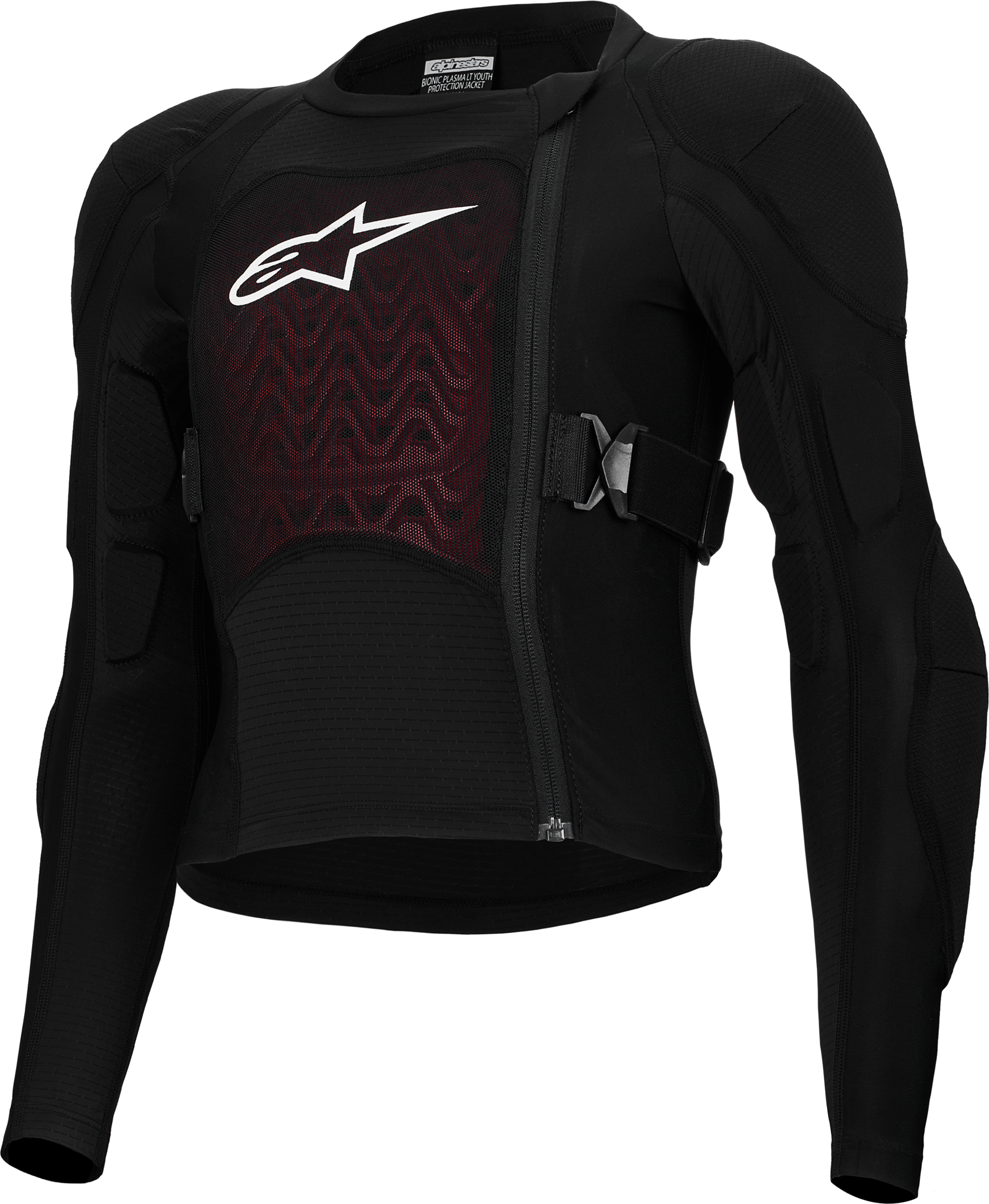 BIONIC PLASMA LT YTH PROTC JKT BLACK/WHITE MD
