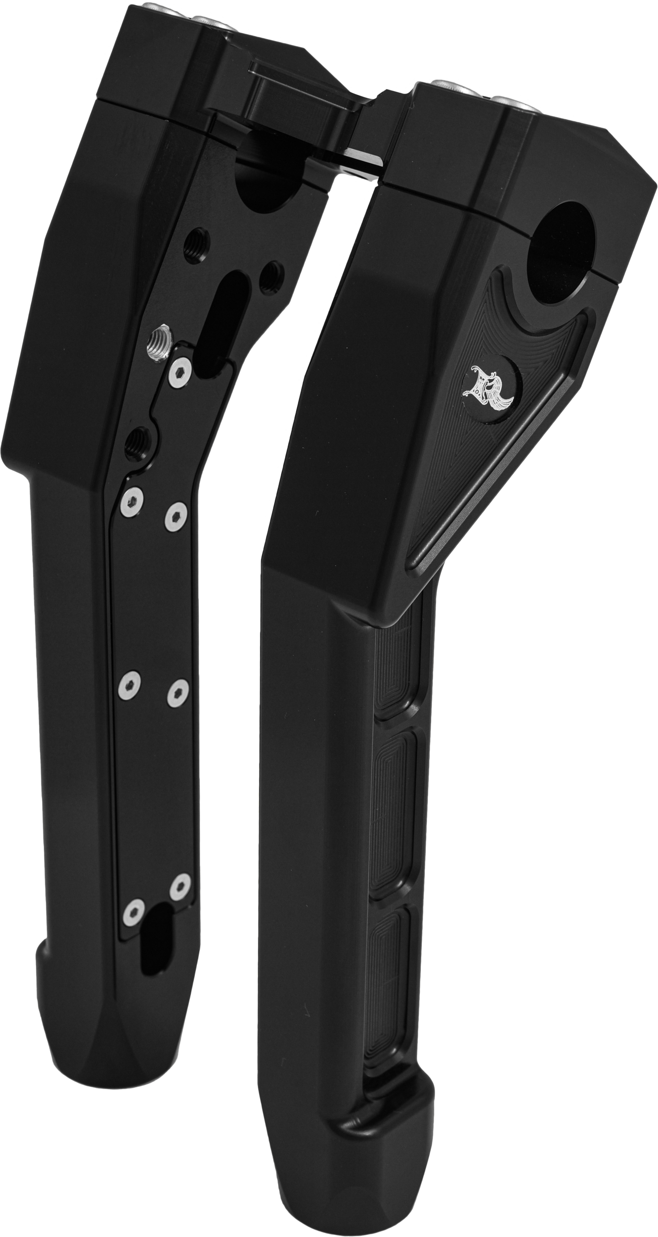 NL 1" X-RISER 10" PULL BACK BLACK