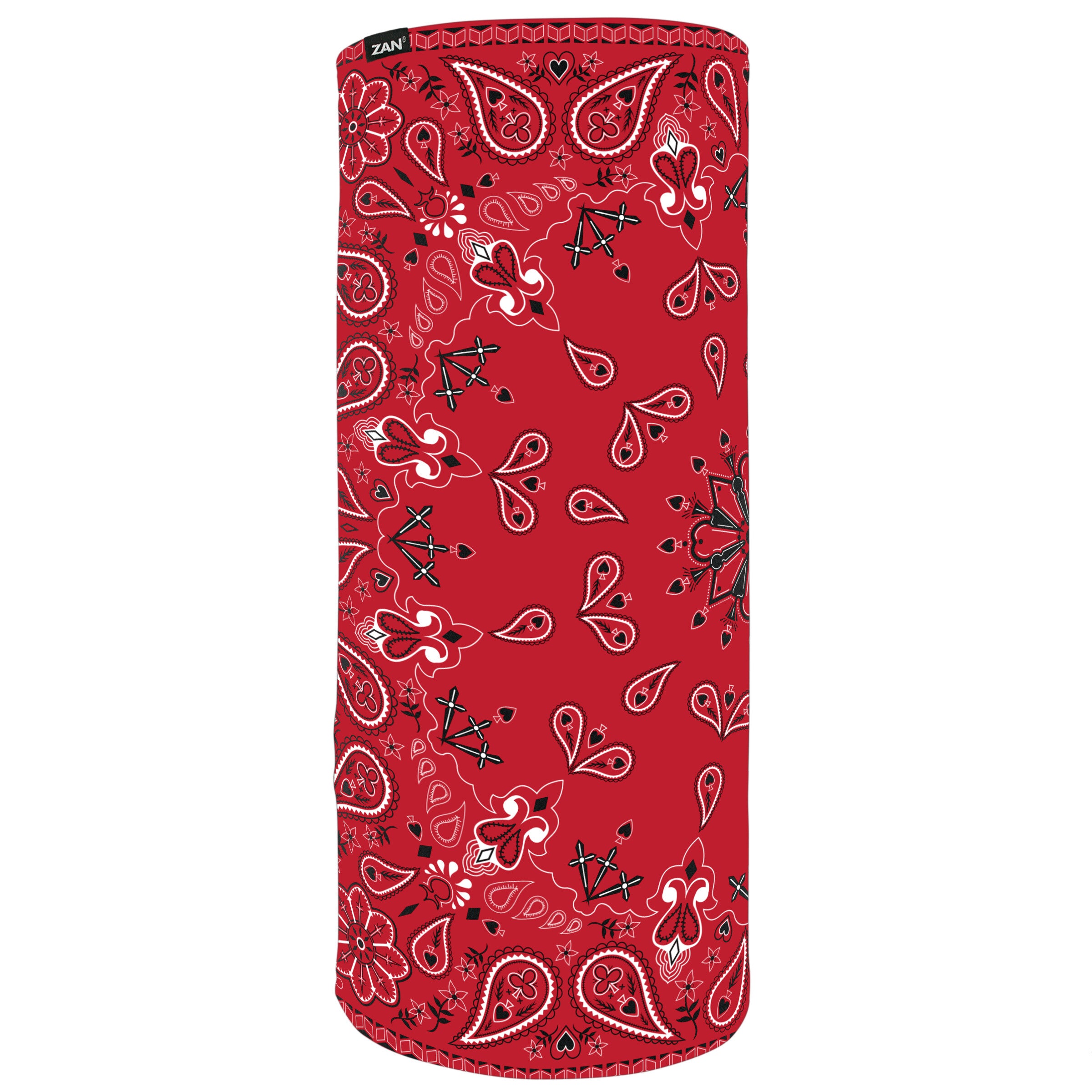 SPORTFLEX MOTLEY TUBE RED PAISLEY #26-5343