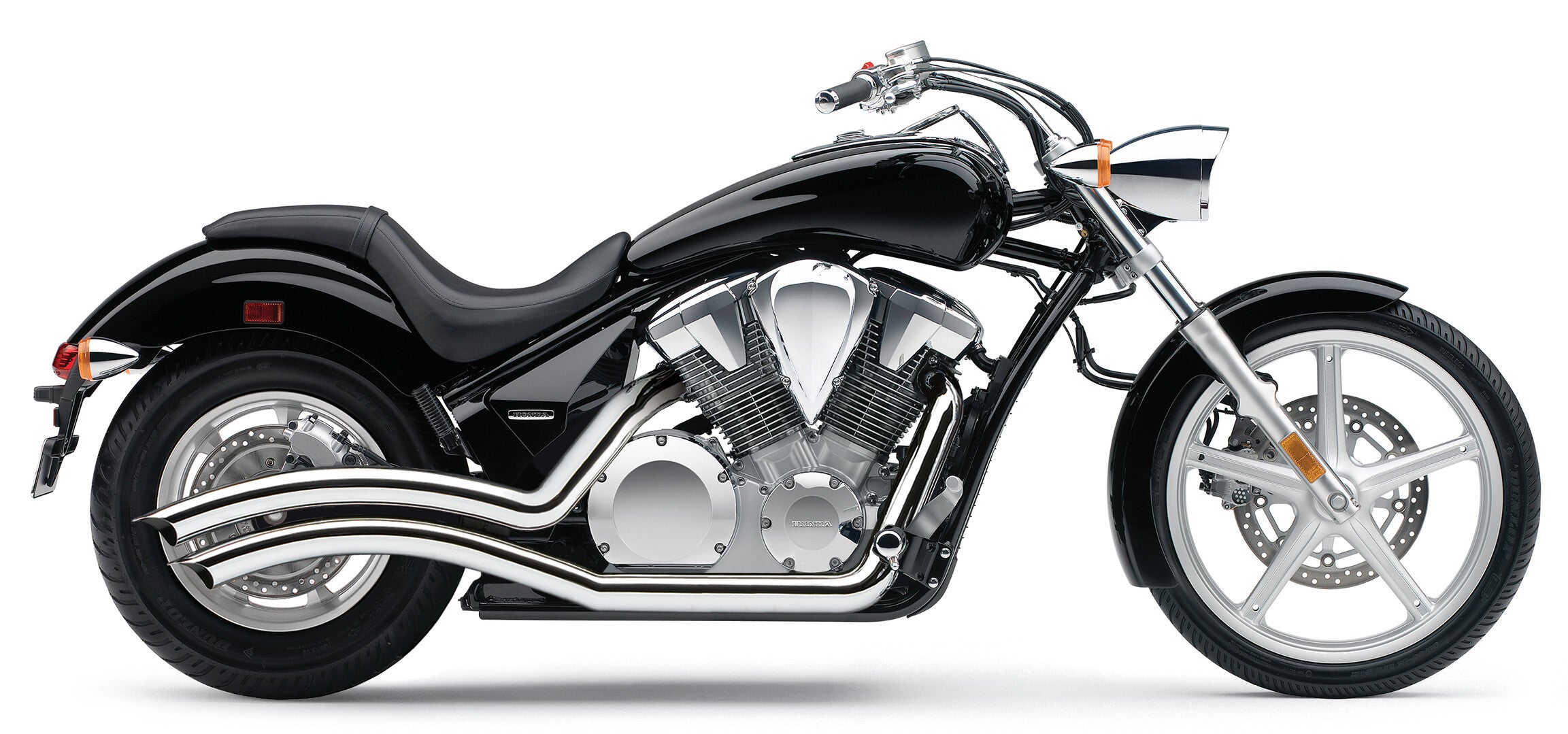 SPEEDSTER SWEPT F/S CHROME HON VT1300CR/CS/CT/CX 10-19