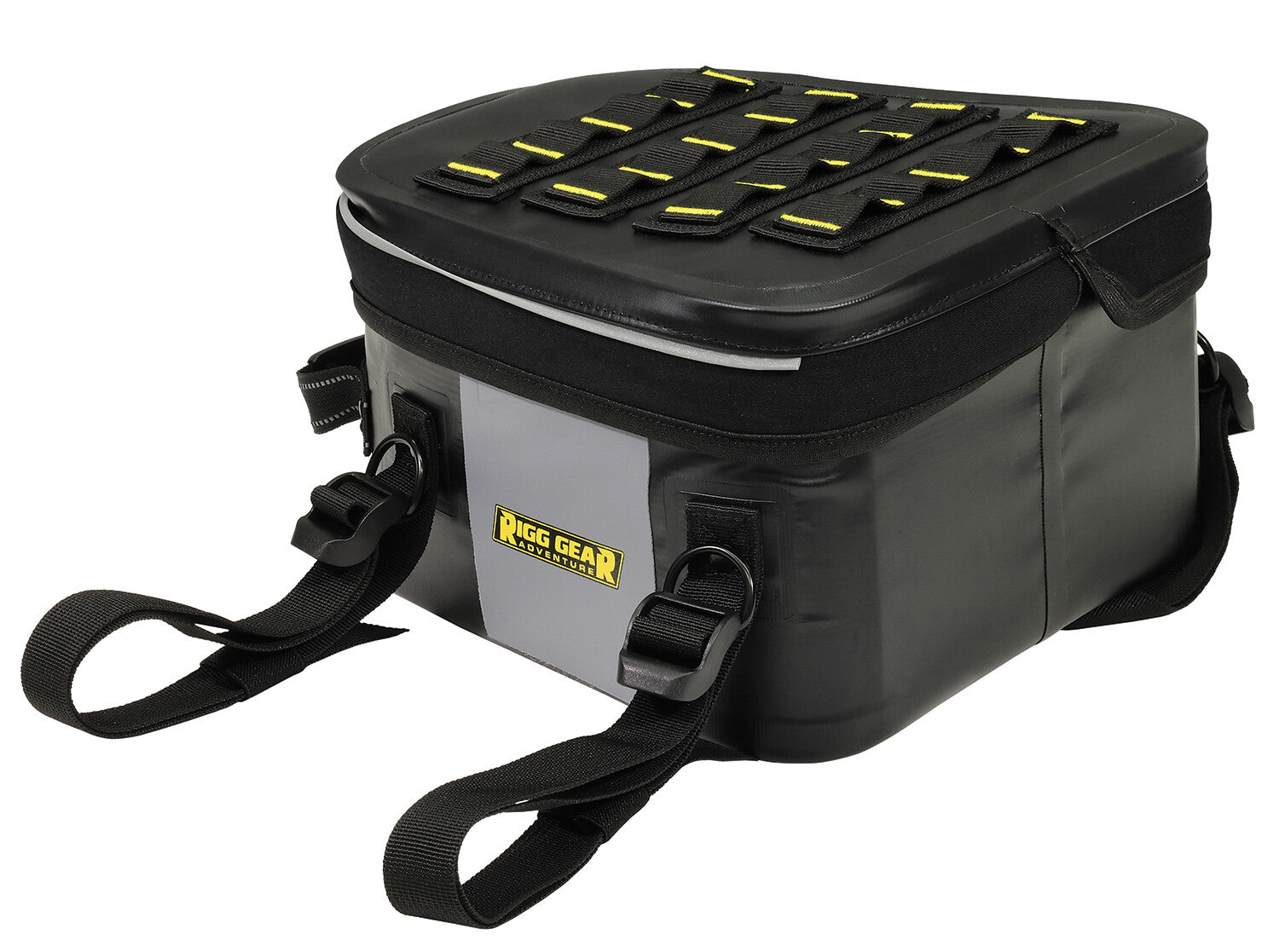 HURRICANE TAIL BAG 12L BLK/GRY DUAL SPORT WATERPROOF