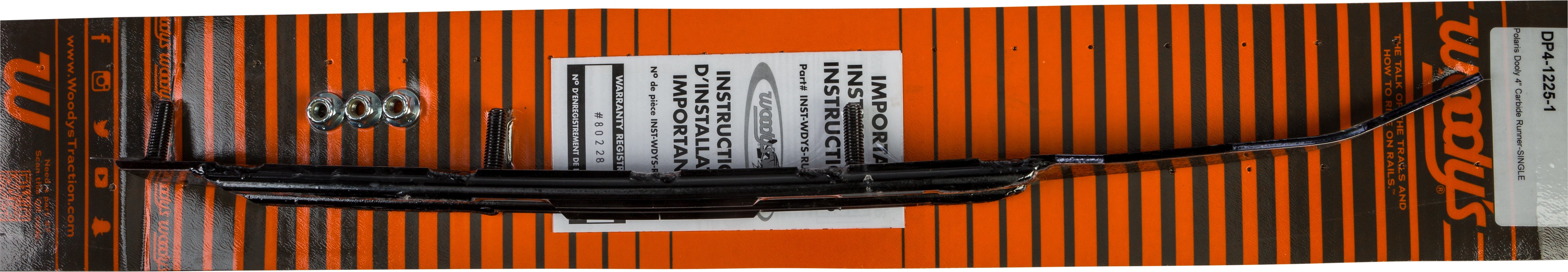 DOOLY 4" CARBIDE RUNNER