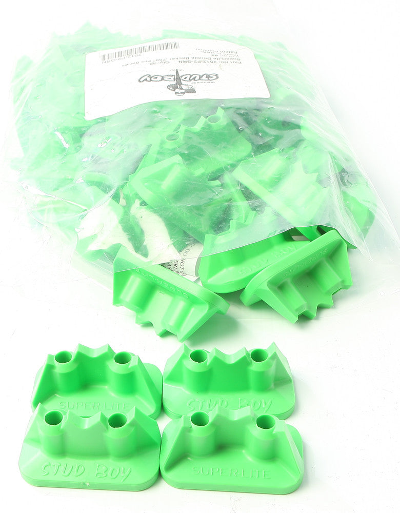 SUPER-LITE PRO SERIES DOUBLE BACKERS 0.75" 48/PK GREEN