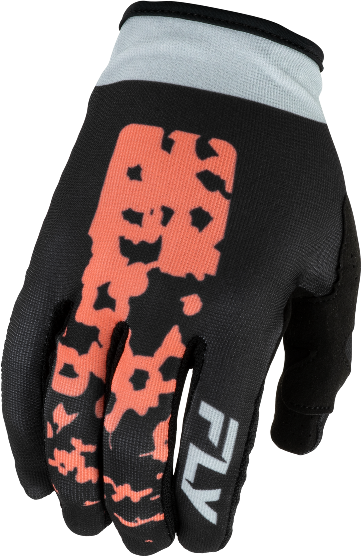 WOMEN'S LITE FLAKE GLOVES BLACK/LIGHT GREY/CORAL XS