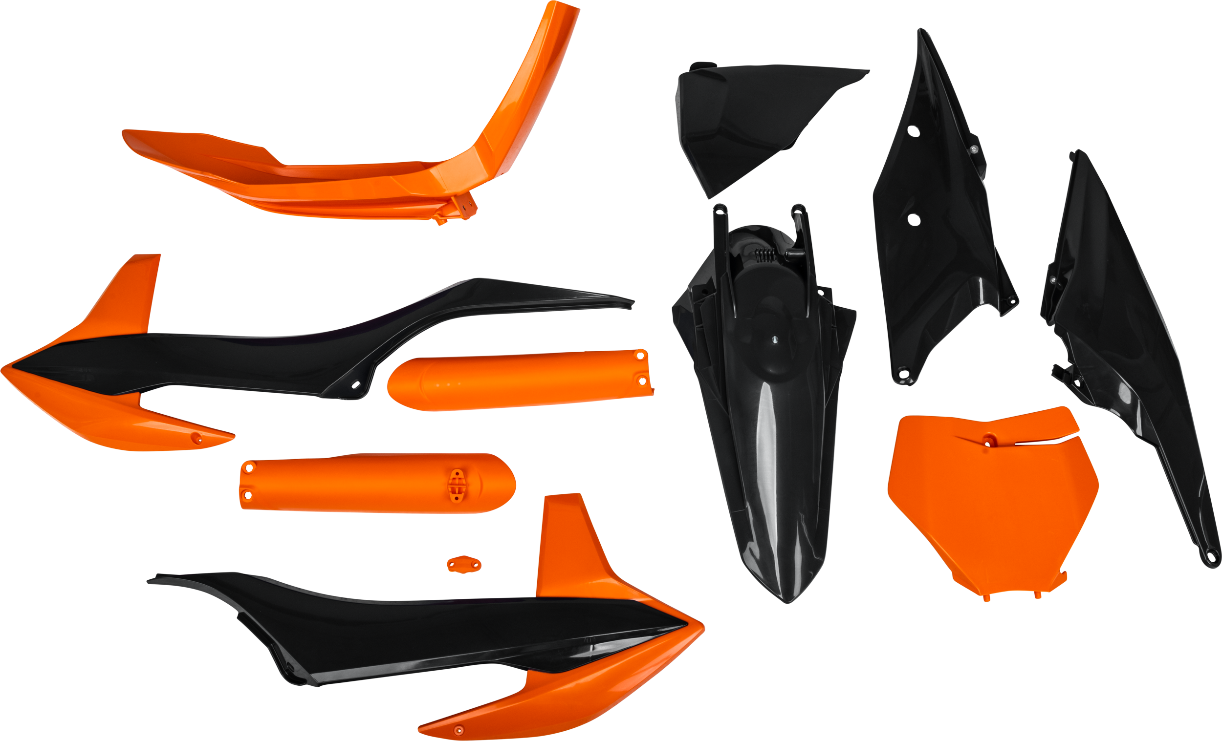 FULL PLASTIC KIT KTM BLUE