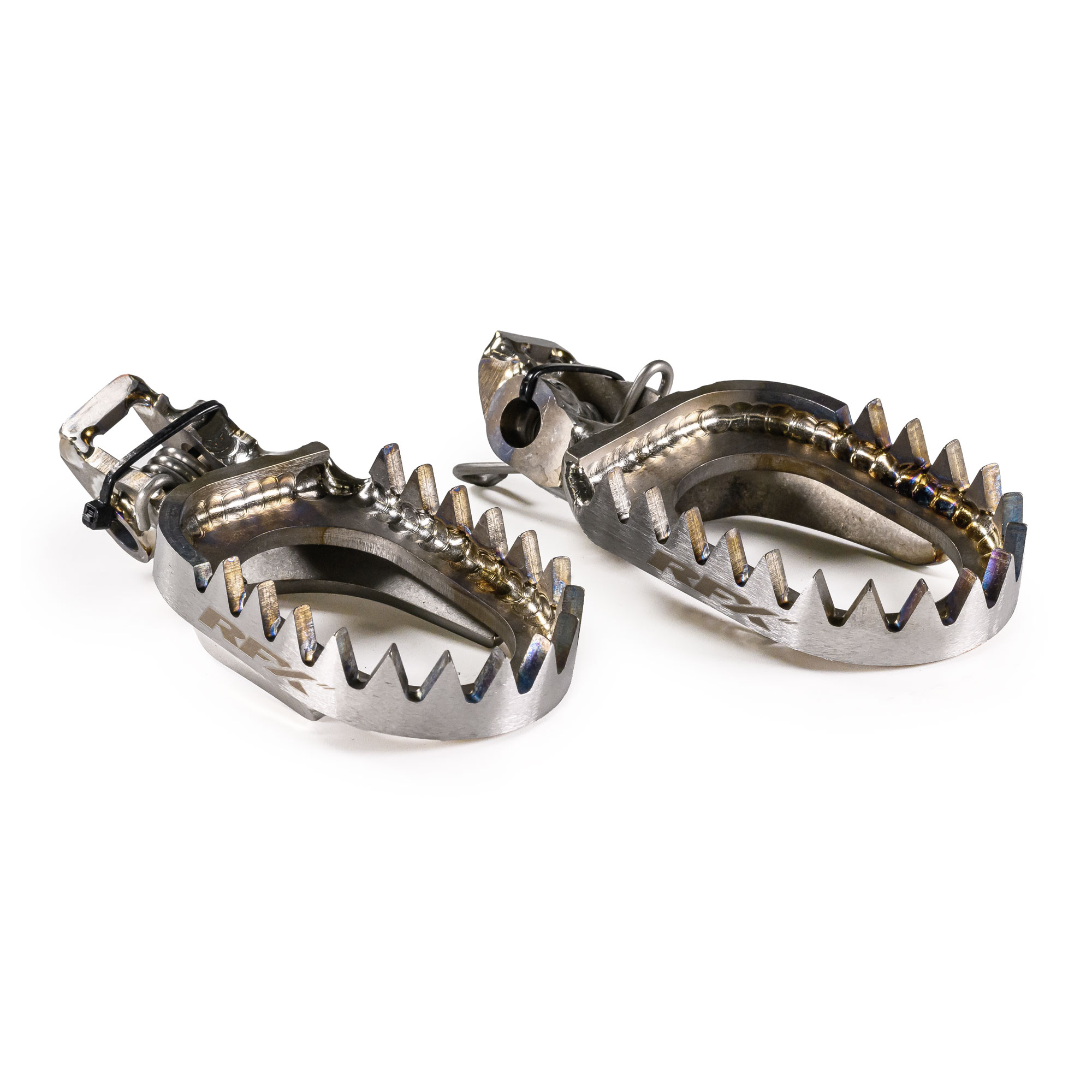 FACTORY FOOTPEGS TITANIUM KTM/HUSQ/GAS