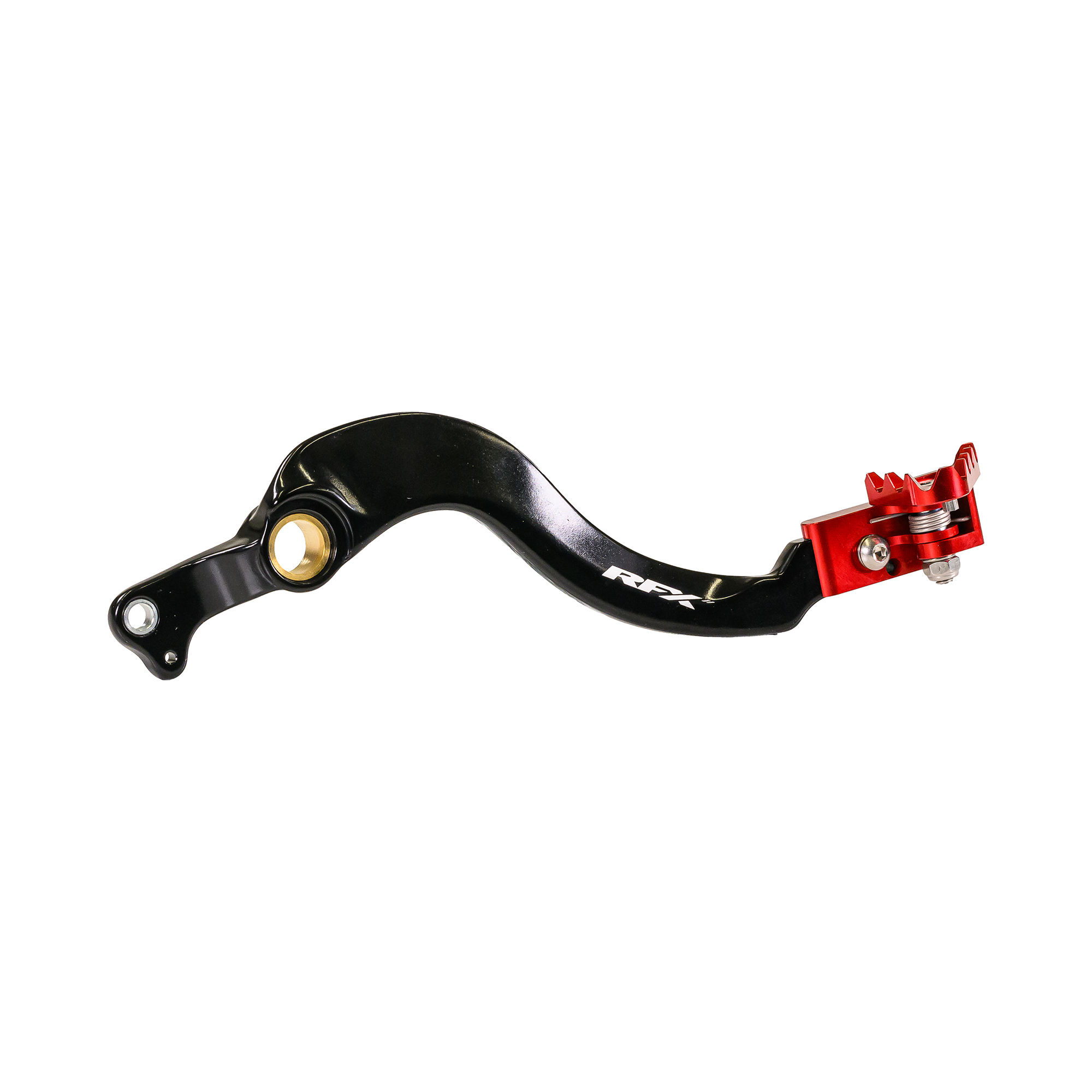 REAR BRAKE PEDAL RED FOLDING-TIP HON