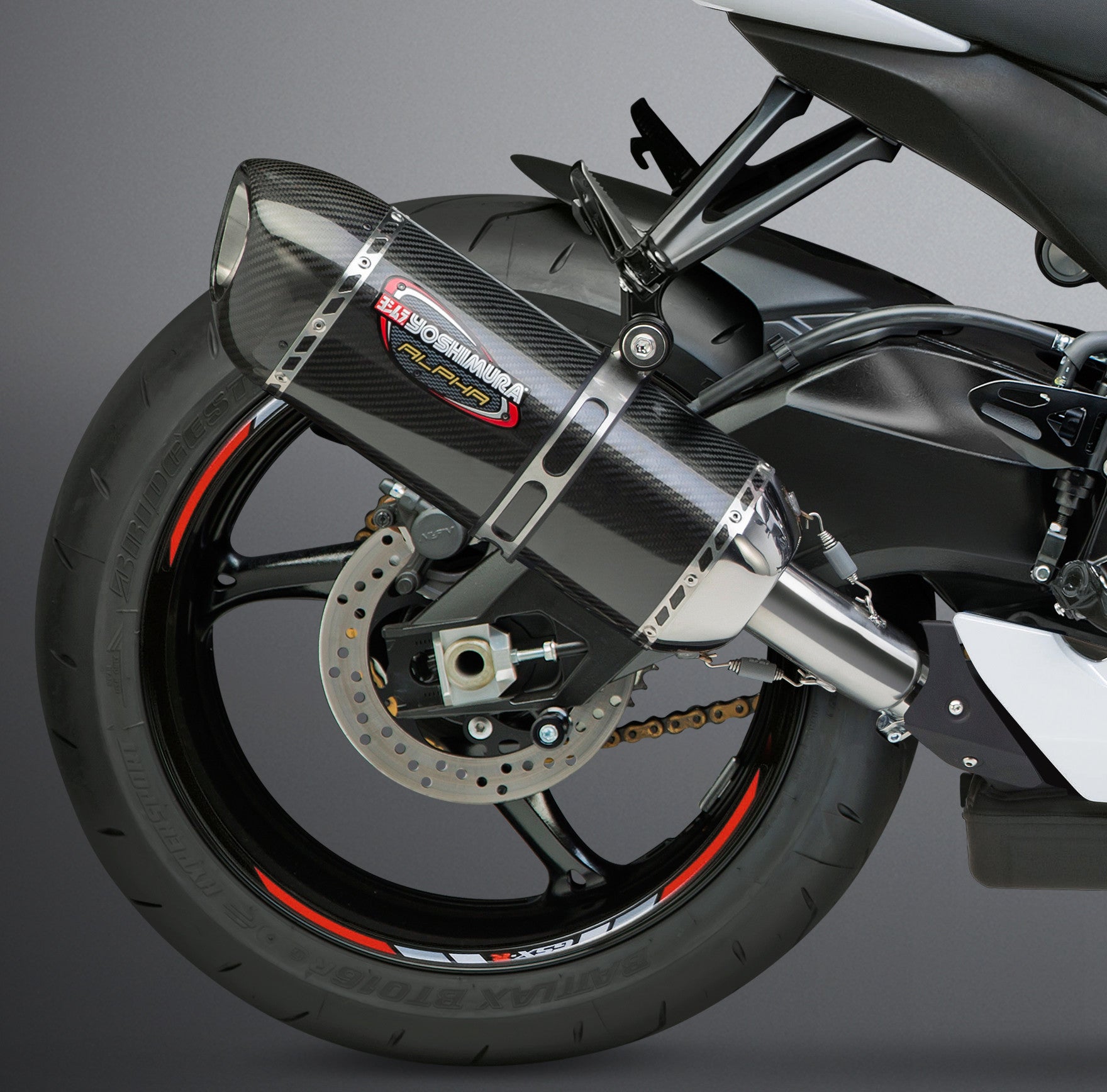 EXHAUST SIGNATURE ALPHA SLIP-ON SS-CF-CF #960-1421