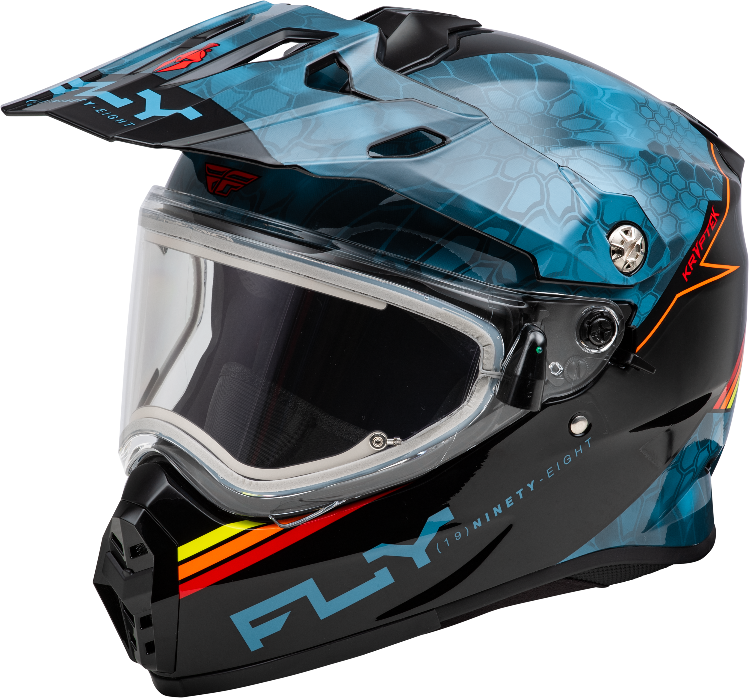 TREKKER CW CONCEAL HELMET ELEC SHLD SLATE/BLACK/RED LG