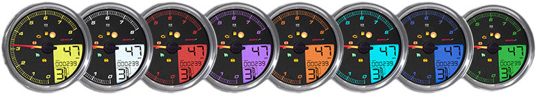 KOSO HD-05 4.5" GUAGE CHROME BEZEL, CANBUS MODELS